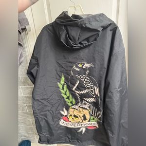 Blackcraft Cult Raven Nevermore windbreaker unisex